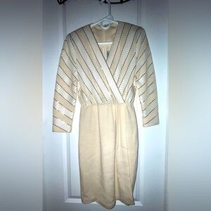 St. John By Marie Gray Sequin Knit mid length Dress